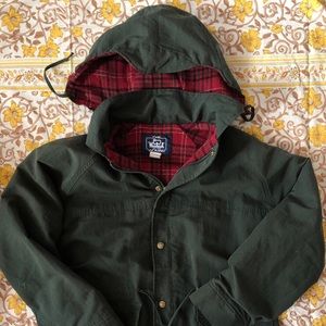 vintage woolrich woman parka coat